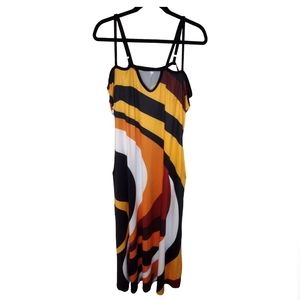 Strappy Cold Shoulder Maxi Dress